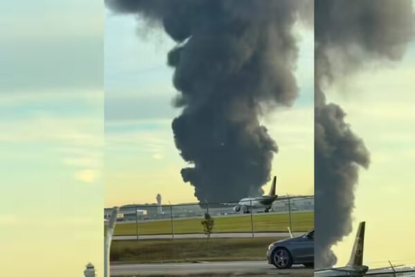 US cargo plane crashes near Louisville airport: Hawaii-bound aircraft erupts in thick black smoke; 3 dead, 11 injured