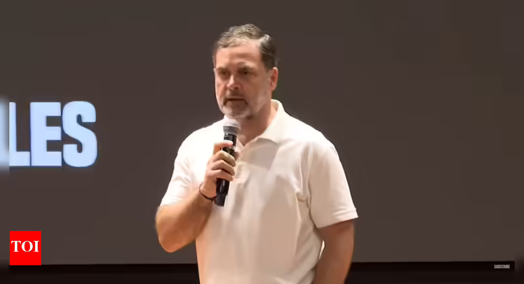 '25 lakh vote chori in Haryana': Rahul Gandhi drops 'H files'; alleges state, national level theft | India News