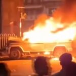 Bihar: Gopalganj locals set police vehicle on fire after rumour of biker death in accident; probe on | India News