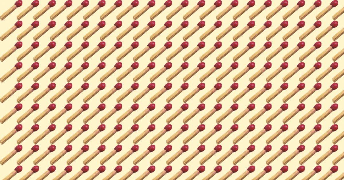 Do You Possess An IQ of 151 to Find the Hidden Odd Matchstick in this Brain Teaser IQ Test?