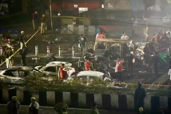 Delhi car blast: New video surfaces showing explosion near Red Fort area; watch | India News