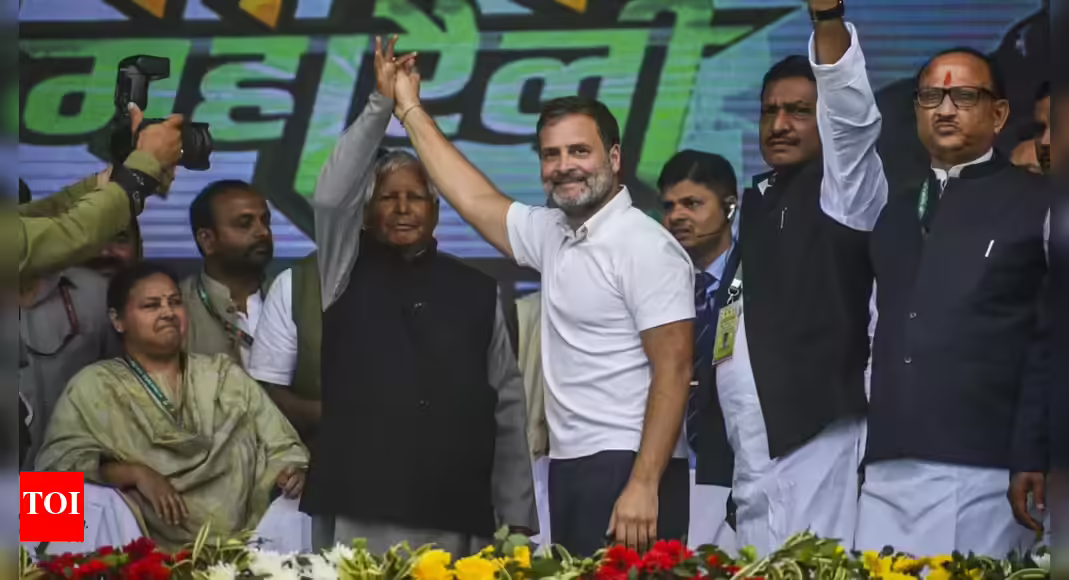 Rahul Gandhi’s Bihar setback: Congress slips badly, INDIA bloc routed — what could have gone wrong | India News