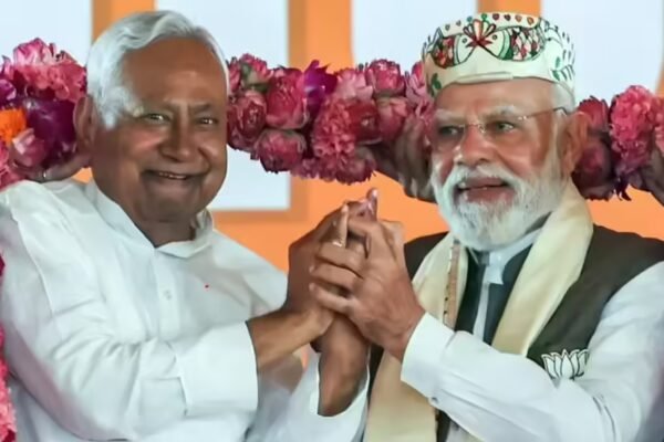 Bihar elections: Day after win, NDA leaders throng Nitish's home; govt formation talks begin in Patna & Delhi | India News