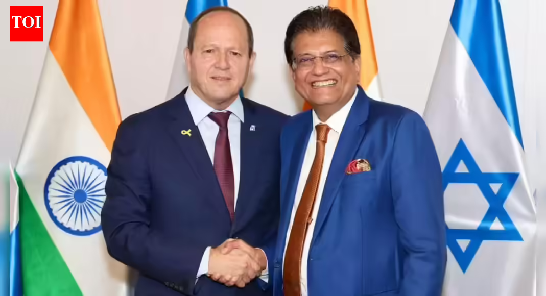 India, Israel set to launch talks for free trade pact