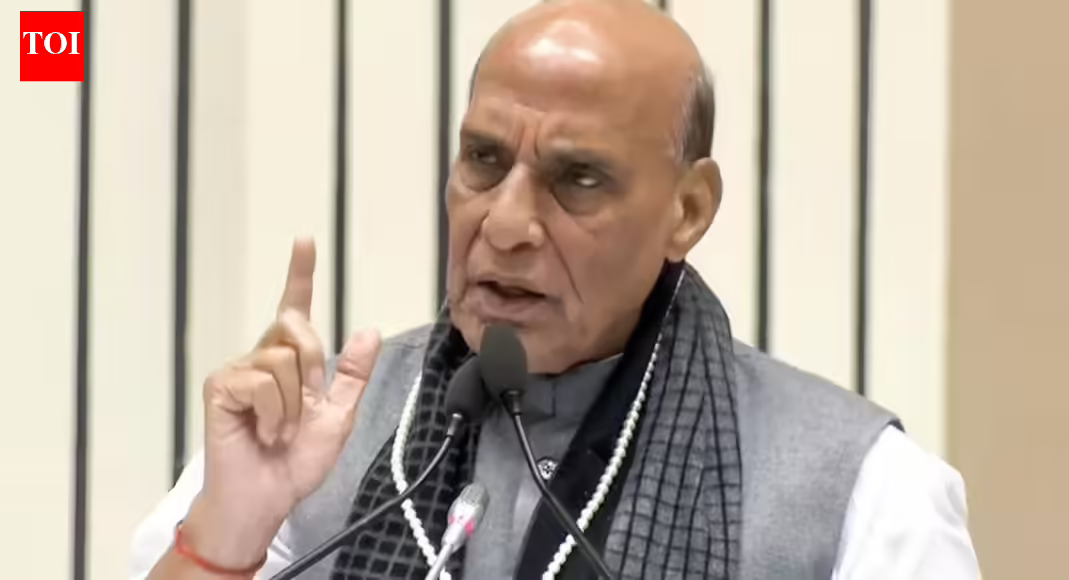 Borders may change anytime, Sindh may be back in India: Rajnath Singh | India News