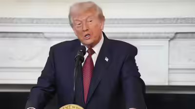 US President Donald Trump (AP photo) Democrats Trump Donald in first electoral setback for US president