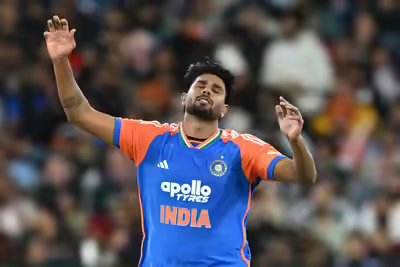 India's Harshit Rana (James Ross/AAP Image via AP) IND vs AUS: Harshit Rana, Sanju Samson out! Gautam Gambhir makes three Playing XI changes for 3rd T20I