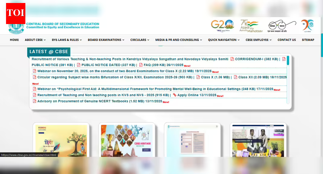 KVS and NVS recruitment 2025: CBSE issues important notice on registration for teaching and non-teaching posts; check details