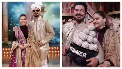 Pati Patni Aur Panga Winner: Rubina Dilaik and Abhinav Shukla take home the title of Sarvagun Sampann Jodi