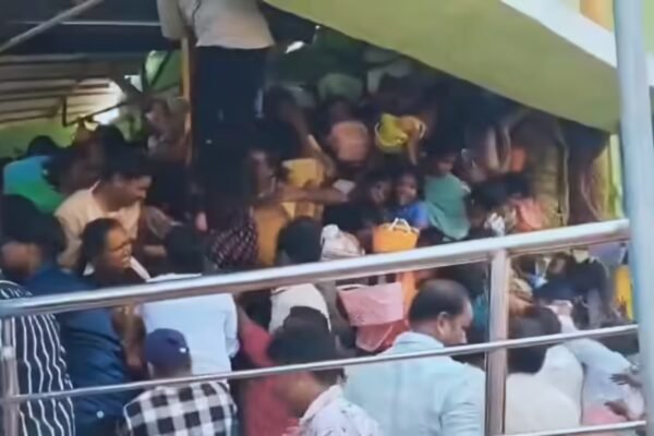 Venkateswara Temple stampede: Video shows panic, crowd surge as 10 devotees killed in Andhra Pradesh | Vijayawada News