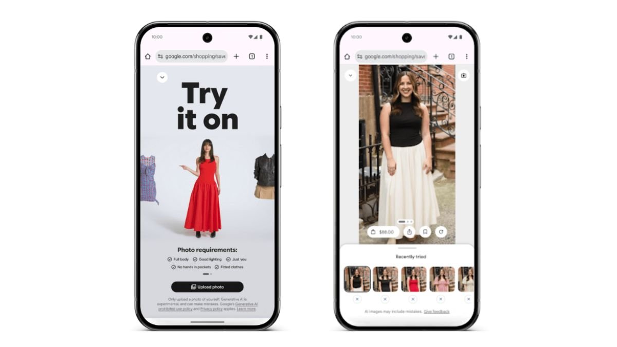 Google Launches AI-Powered Virtual Apparel Try-On in India