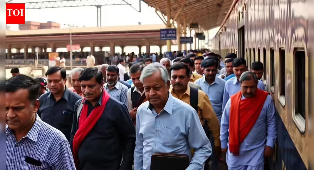 IndiGo flight chaos: MLAs travel 12hours by rail, road to reach Nagpur for session; govt arranges special trains | Nagpur News