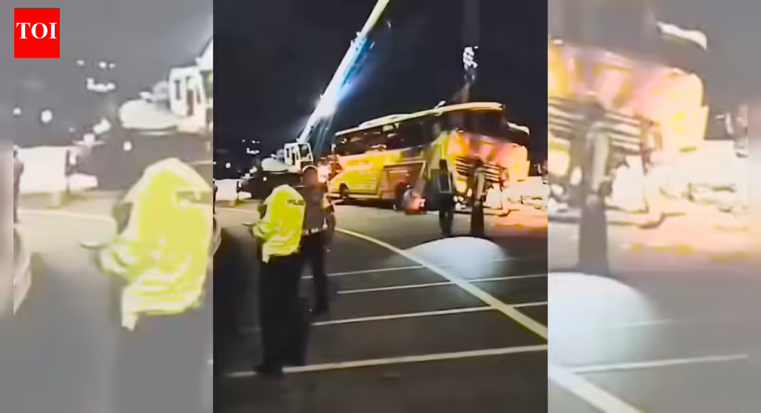 Indonesia bus crash: Driver loses control, hits barrier; 15 killed | India News