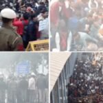 Hindu man killed in Bangladesh: Major showdown in Delhi; protesters break barricades, clash with cops | India News