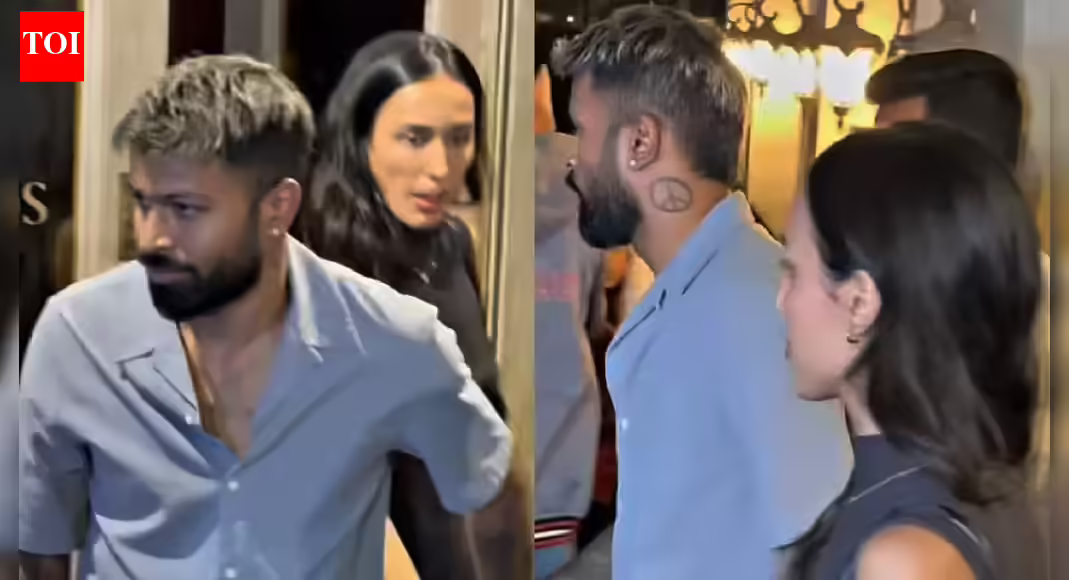 Watch: Hardik Pandya wins hearts after ignoring abusive fan during dinner date with girlfriend Mahieka Sharma | Cricket News