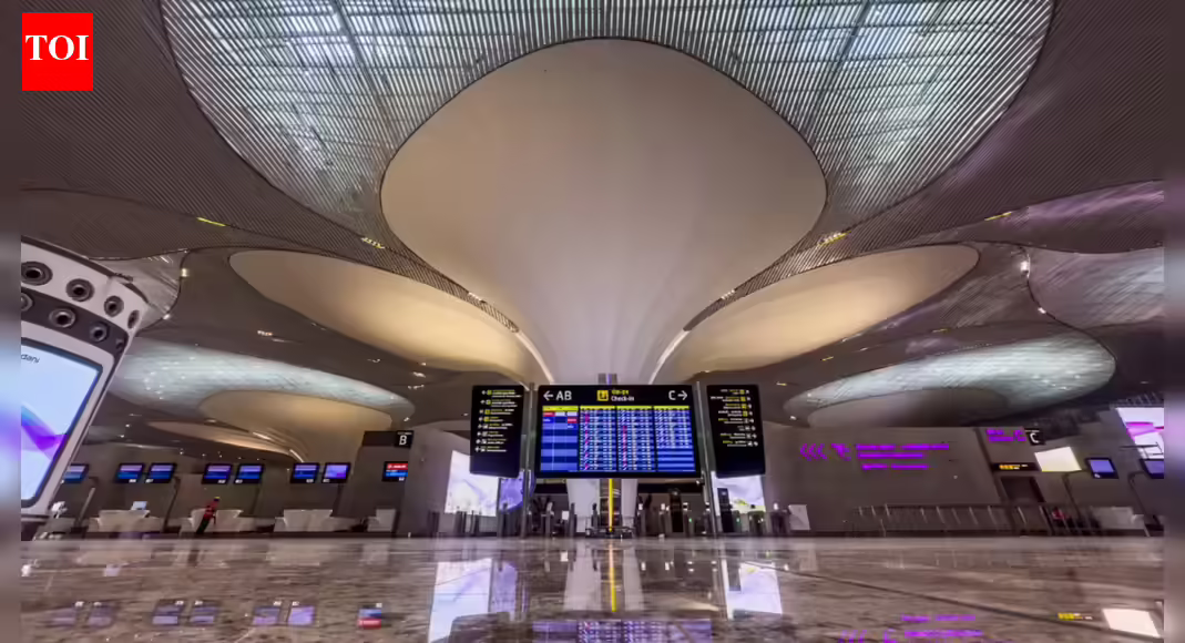 Navi Mumbai International Airport begins operations: 48 flights, 4k passengers on day one; first IndiGo flight lands from Bengaluru