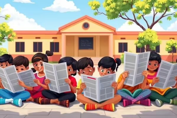 Newspaper reading now a must for students in UP government schools | India News