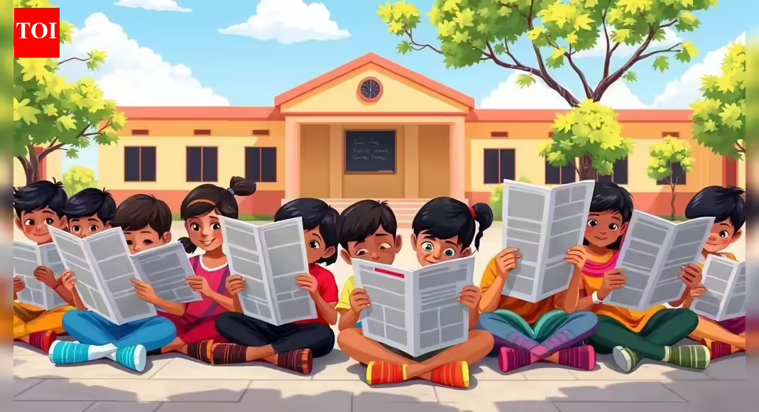 Newspaper reading now a must for students in UP government schools | India News