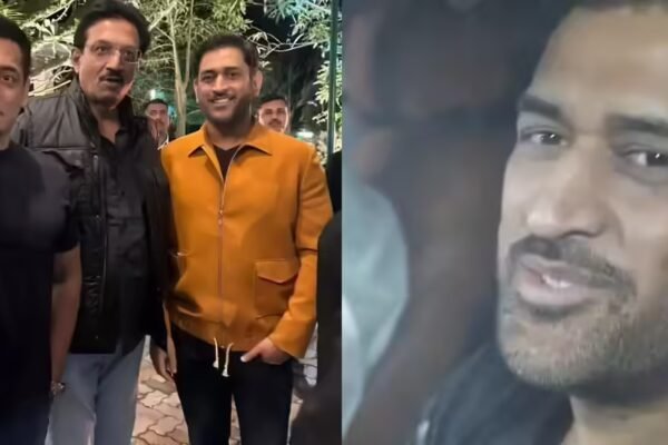 MS Dhoni at Salman Khan birthday party: Fans chant 'Mahi bhai' - WATCH | Cricket News