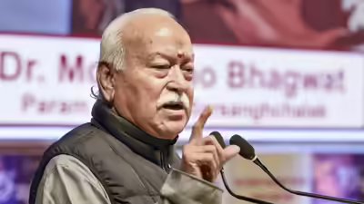 'Huge mistake': RSS chief Mohan Bhagwat warns against viewing Sangh through BJP lens; asserts organisation has no political agenda