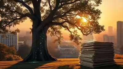 AI-generated image Paperless J&K govt takes green leap, saves 4.5 lakh trees