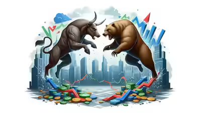 Stock market today (AI image) Stock market today: Nifty50 above 26,100; BSE Sensex down over 140 points