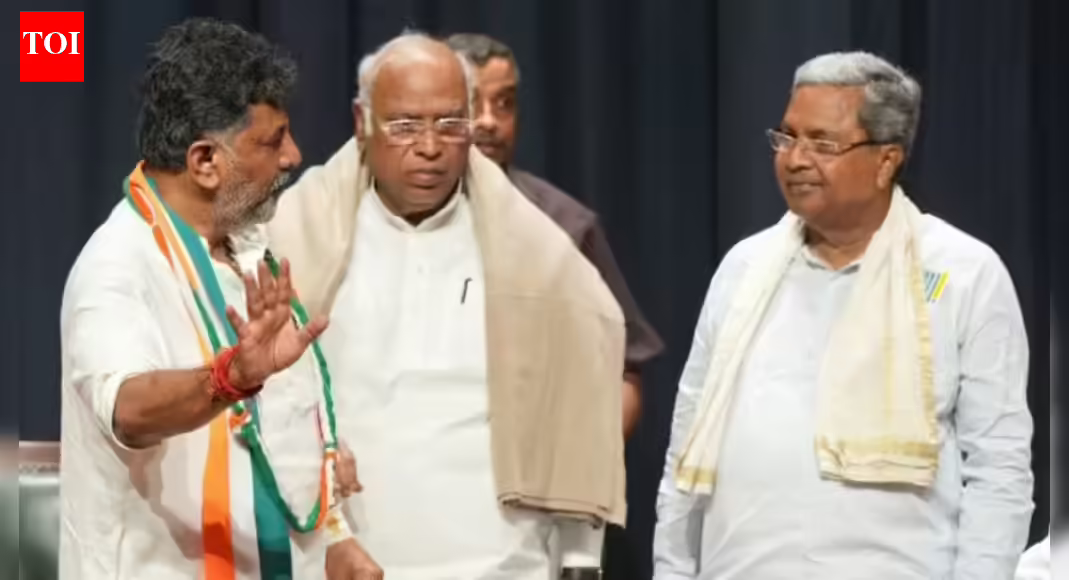‘Local-level confusion’: How Kharge’s remark adds twist to Siddaramaiah vs DK Shivakumar power tussle in Karnataka | India News