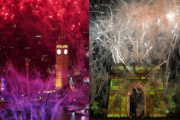 Happy New Year 2026: People Across The World Welcome 2026 With Pomp And Gaiety