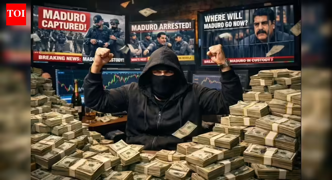 Suspicious timing! Mystery trader makes $436,000 predicting Maduro’s capture by US - did the bettor have access to classified information?