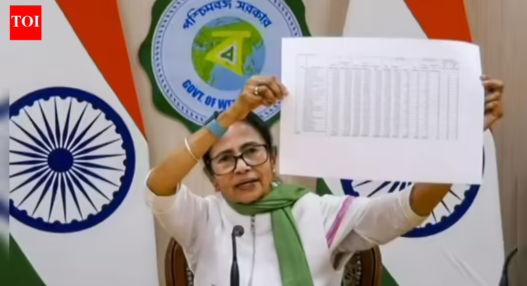 'BJP-EC nexus': Mamata says poll body deleted 54 lakh 'genuine voters', claims plan to remove 1 crore more | India News