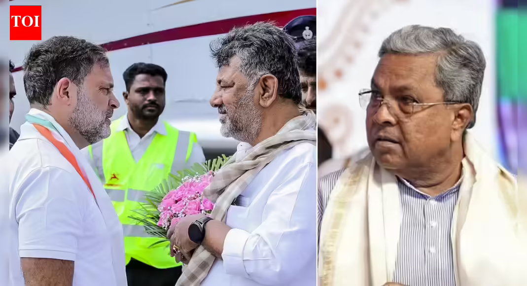 'Rahul Gandhi has asked ... ': DK Shivakumar clarifies on 'CM change' talks — Inside Karnataka's high stakes meet | India News