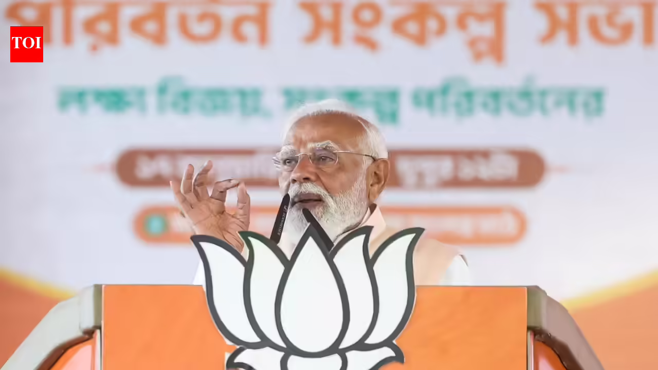 In poll-bound Bengal, PM Modi blames demographic imbalance for violence | India News