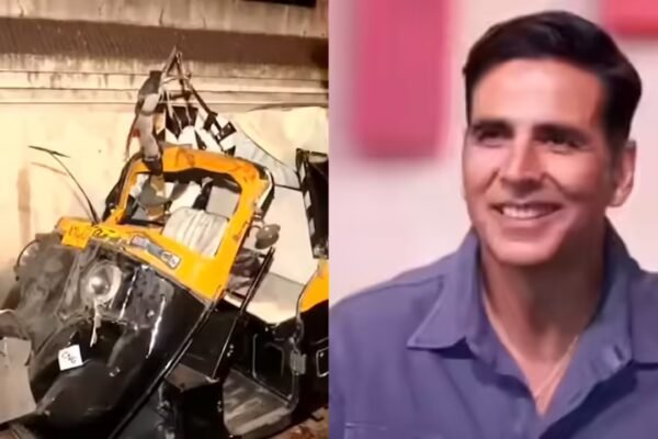 Mumbai road crash: Auto driver hurt as Mercedes collides with Akshay Kumar’s escort vehicle; driver hospitalised | Mumbai News