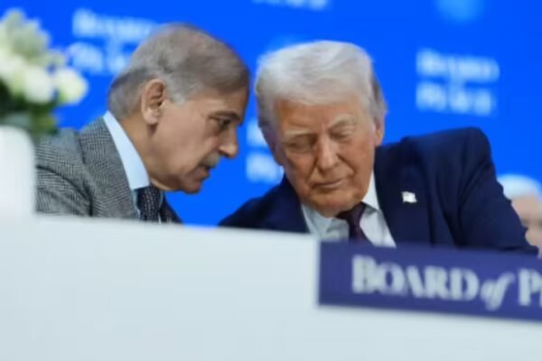 Trump unveils 'Board of Peace': India absent from stage; Pakistan's Shahbaz Sharif joins US President | India News