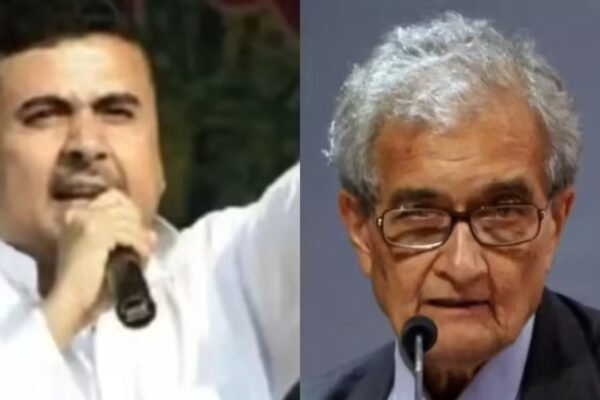 Suvendu questions Amartya Sen's contribution to Bengal, stirs row | Kolkata News