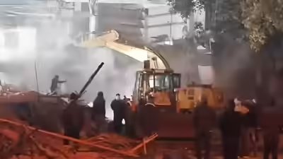 Delhi demolition drive: MCD carries out action near Faiz-e-Elahi mosque following HC order; 5 cops injured in stone pelting