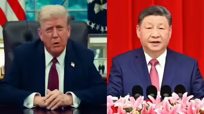 Image: ANI, AP In Republic Day messages, Trump hails historic bond, Xi talks of dragon-elephant tango