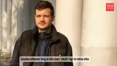A Canadian influencer's viral video highlights India's unique identity, urging an end to comparing its places to foreign counterparts. He argues such labels diminish India's originality, from Bengaluru's 'Silicon Valley' tag to regional film industries. The sentiment resonates deeply, sparking conversations about self-pride and valuing India's inherent brilliance. "India doesn't need foreign labels": Canadian influencer living in India slams 'videshi' tags for Indian cities