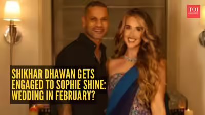 Photo: Sophie Shine/ Instagram Shikhar Dhawan announces engagement to Sophie Shine: Are they getting married in February 2026?