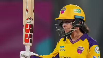 WPL: Day after being retired out, Harleen Deol guides UP Warriorz to victory