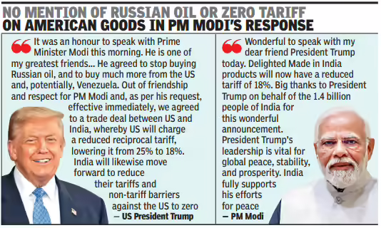 Modi and Trump