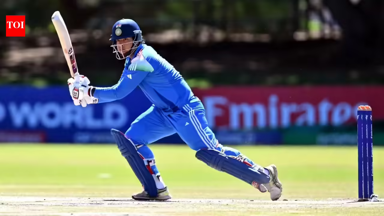 Under-19 World Cup: Vaibhav Sooryavanshi, Aaron George shine as India outgun Afghanistan by seven wickets to reach final | Cricket News