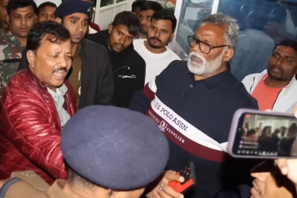 High drama at Pappu Yadav's house: Cops arrive to arrest Bihar MP; he claims plot 'to kill' | India News