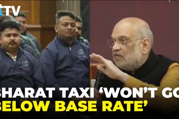 Amit Shah’s Big Assurance To Bharat Taxi Drivers