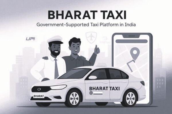 Bharat Taxi Launches with Zero Commission, Assures Income Floor for Drivers