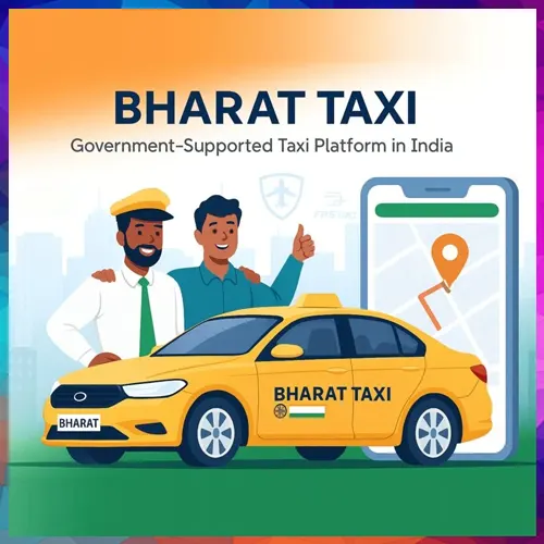 Government launches cooperative-owned Bharat Taxi