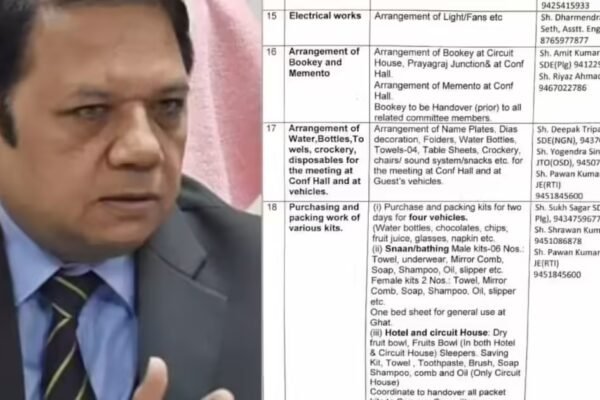 Who is BSNL director Vivek Banzal, whose Prayagraj trip was cancelled after viral letter seeking underwear and hair oil? Check bizarre item list