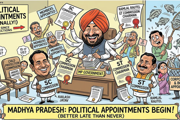 MP Government Begins Political Appointments; SC, ST Commission Chiefs Named