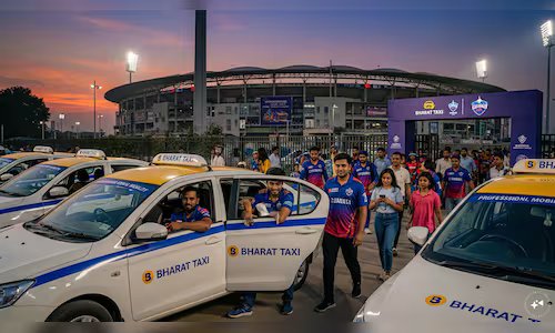 Bharat Taxi ties up with Delhi Capitals for IPL 2026 mobility partnership