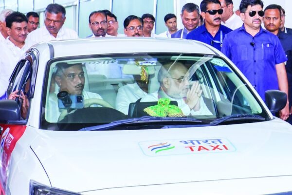 Amit Shah Launches Bharat Taxi, Cooperative Ride-Hailing Service, in Gujarat